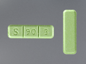 Green Xanax bars